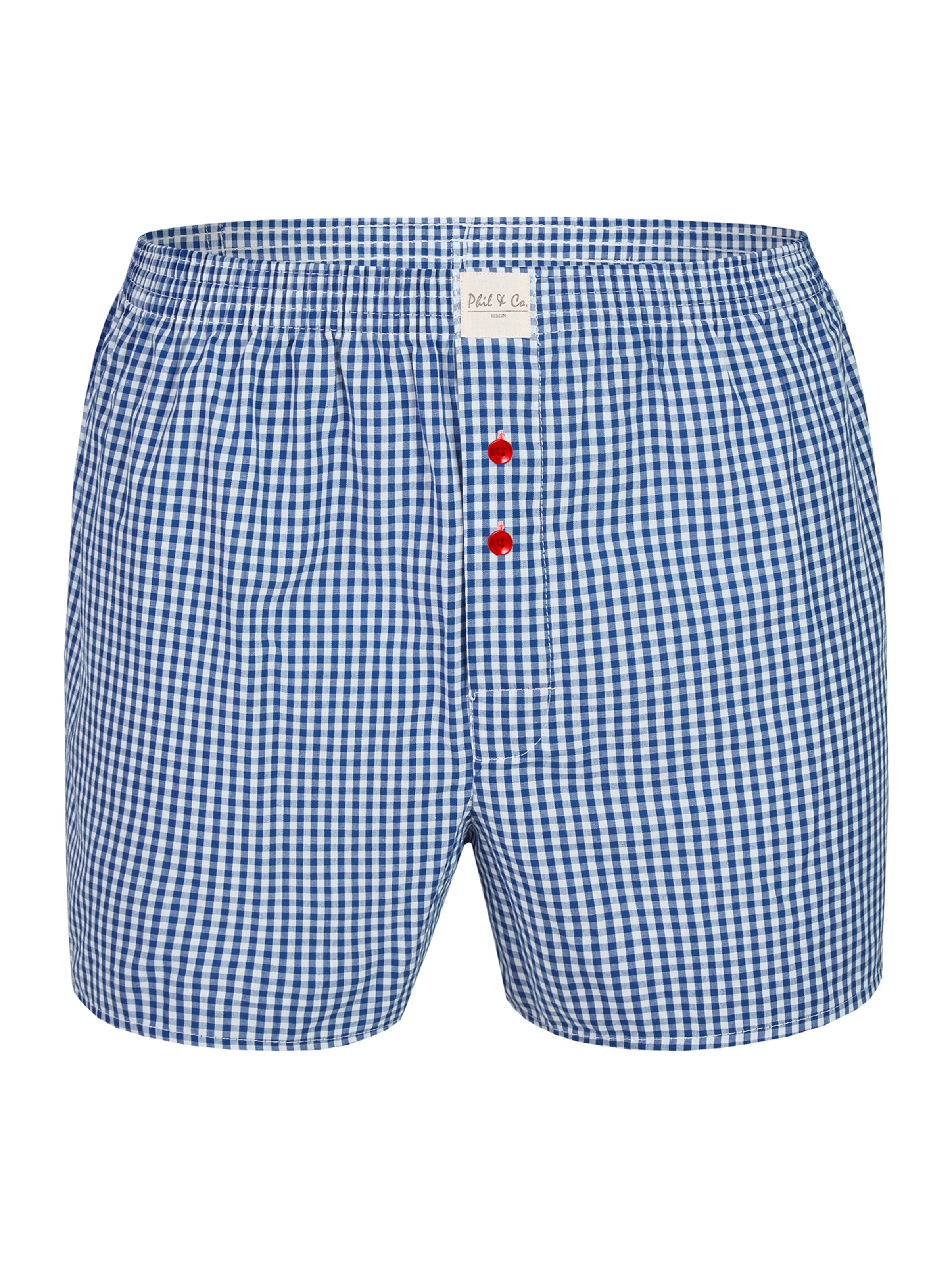 Phil & Co. Berlin Boxershorts ' Classic Sets ' in Blauw