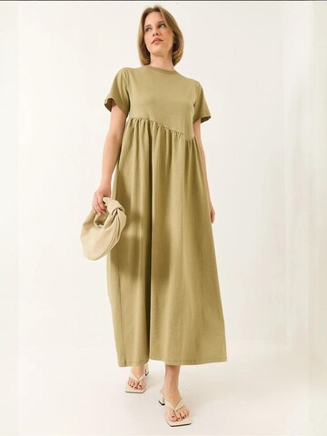 Bianco Lucci Jurk in Groen