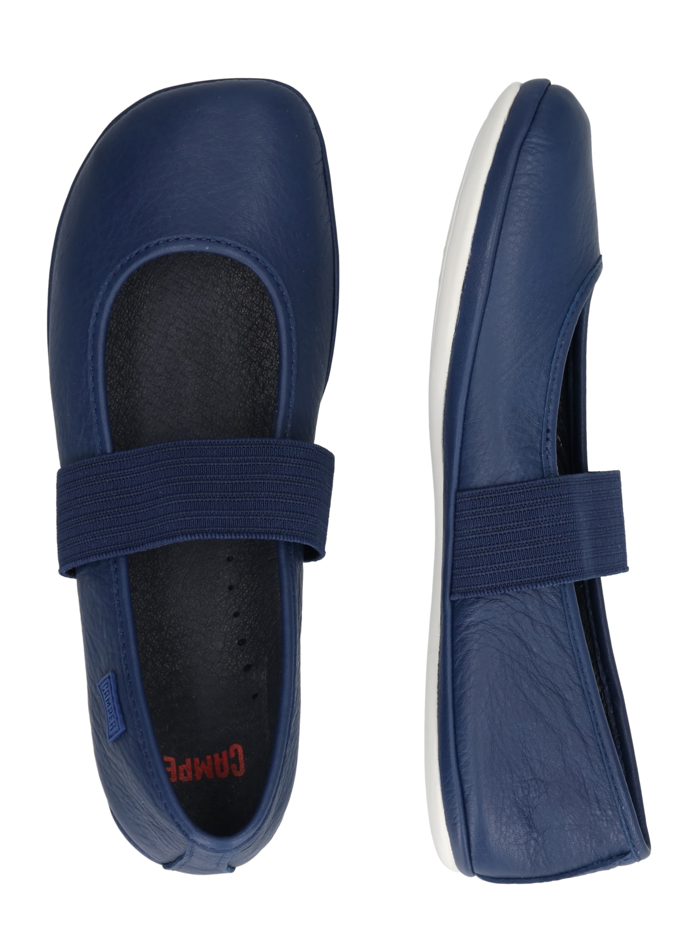 CAMPER Ballerina 'Right' i blå