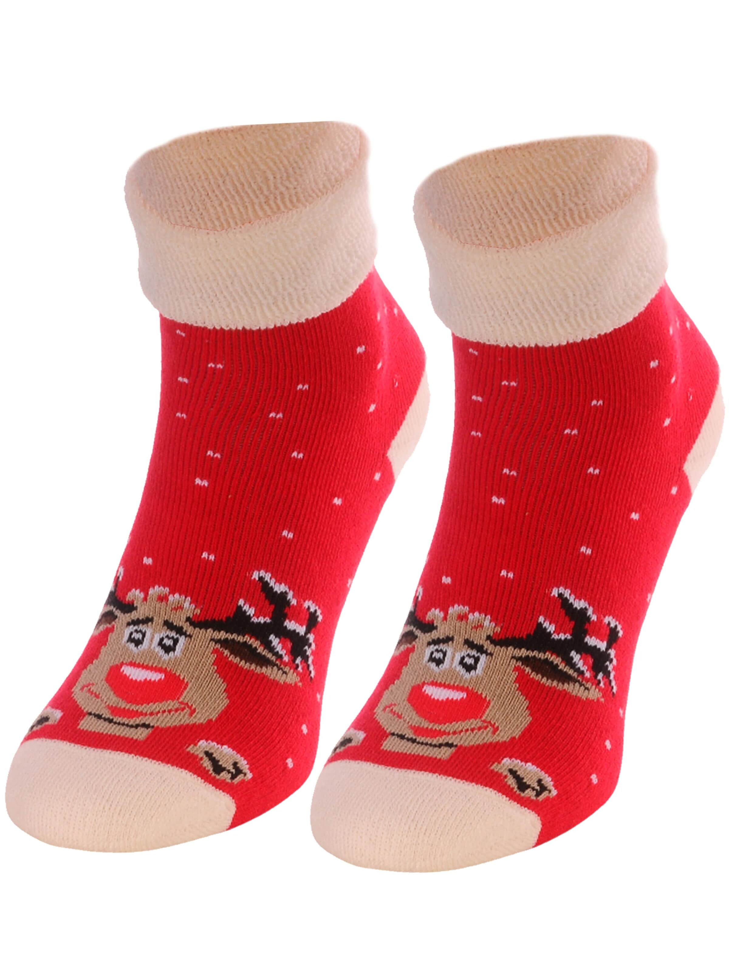 La Bortini Socken‌‌‌‌‌‌‌ in Rot: Vorderseite