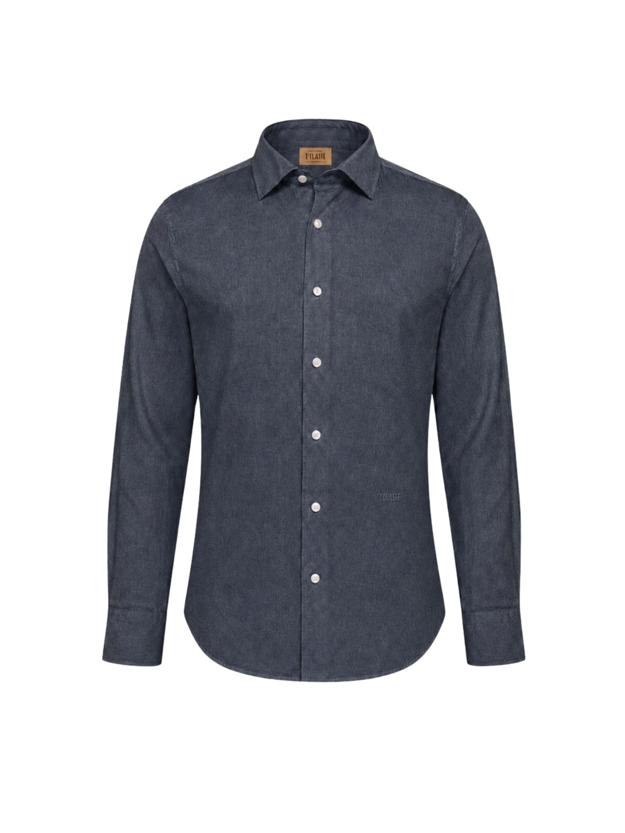Alviero Martini T-shirt i blå: framsida