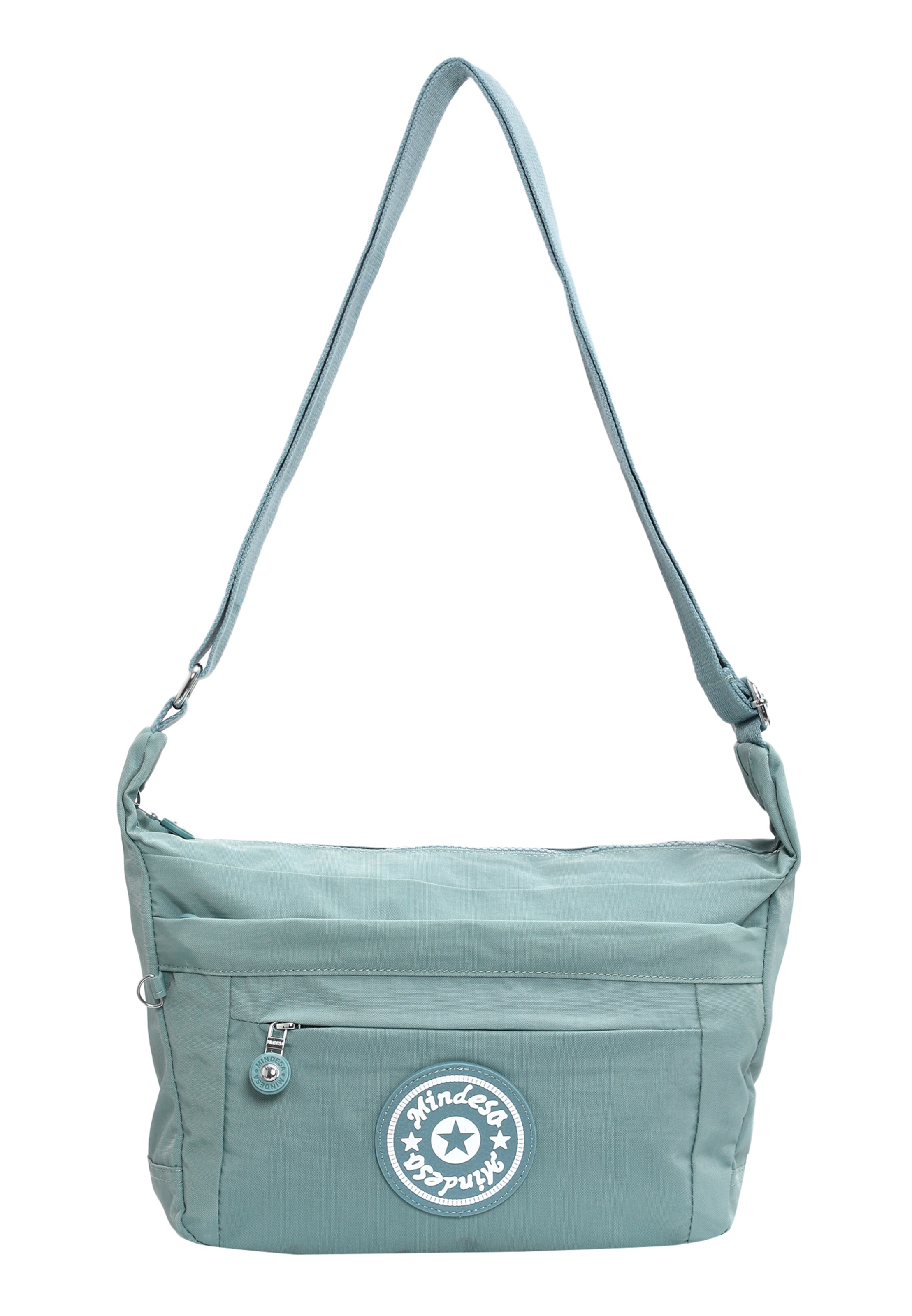 Mindesa - Bolso de hombro en azul: frente