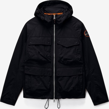 juoda NAPAPIJRI Demisezoninė striukė 'A-Rivalto Cot': priekis