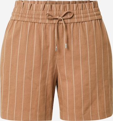 Regular Pantalon 'Letha' ONLY en marron : devant