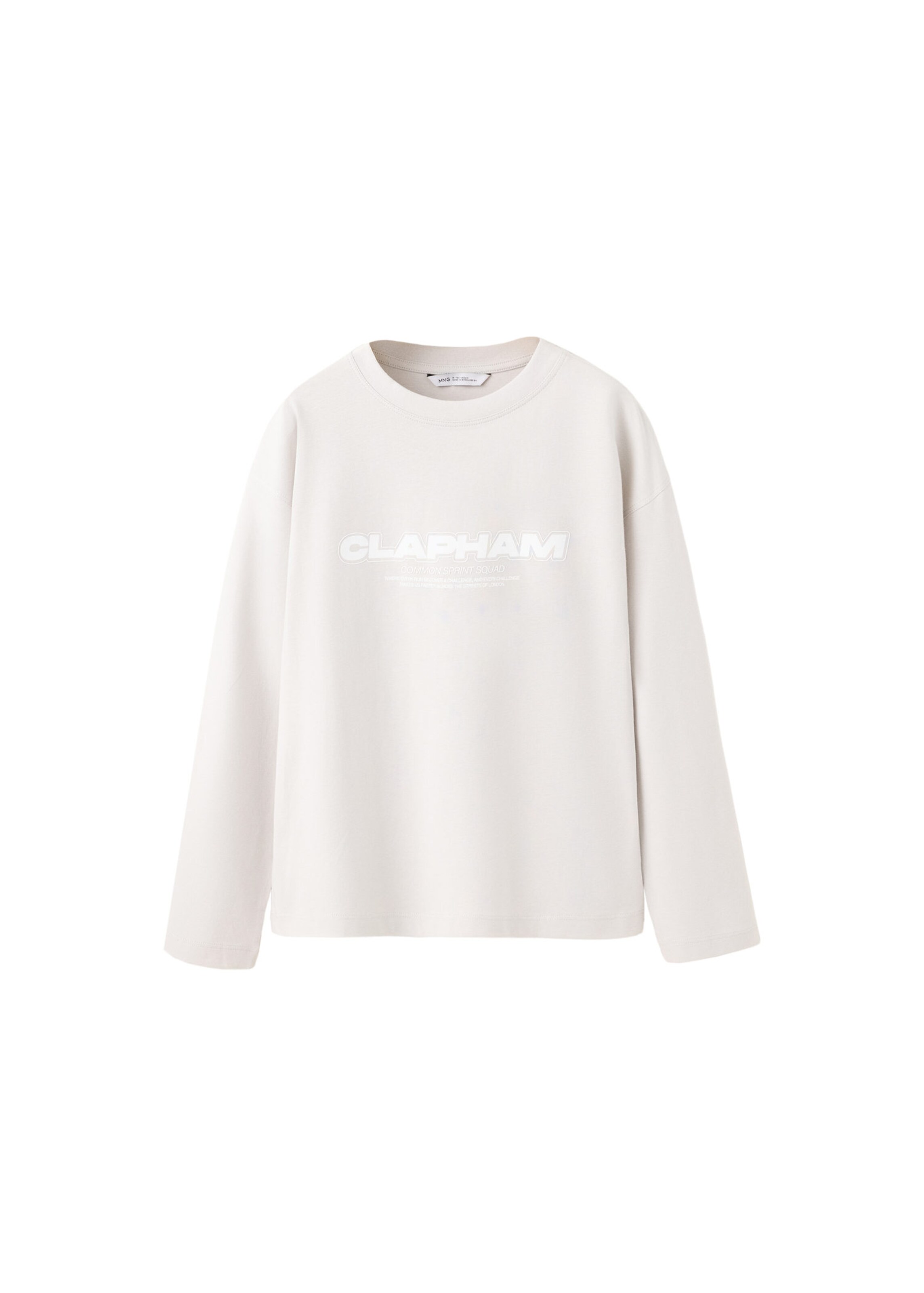Tricou 'SPORTY' de la MANGO KIDS pe albastru: față