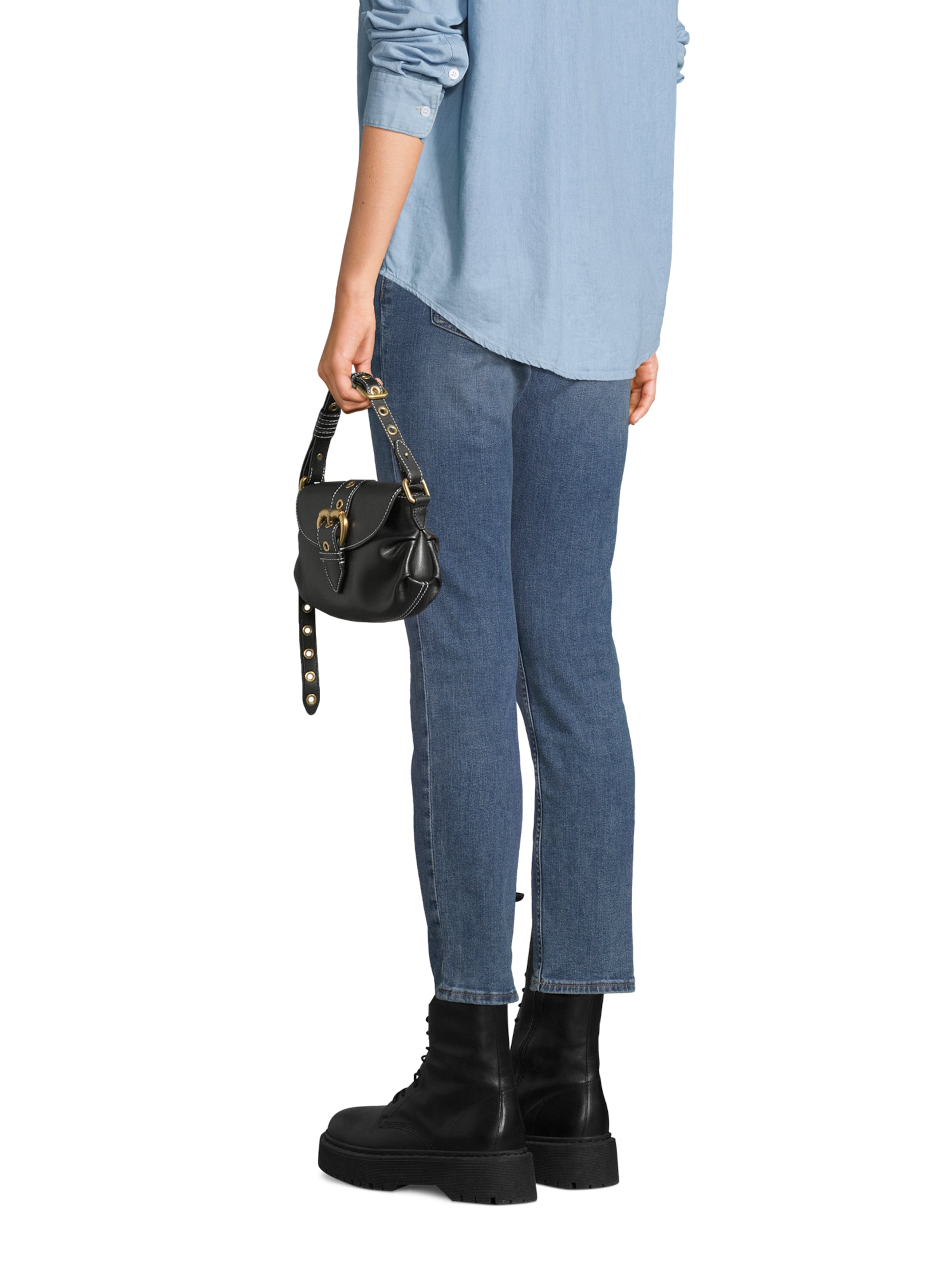 PINKO Чанта за през рамо в черно