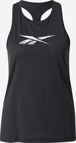 Reebok Sporttop in Schwarz: predná strana