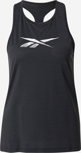 Reebok Sport Top sportowy w kolorze czarny / białym, Podgląd produktu