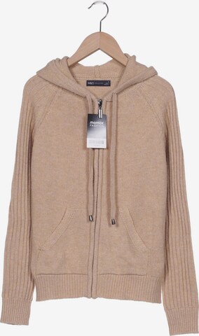 Marks & Spencer Sweatshirt & Zip-Up Hoodie in S in Beige: front