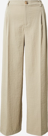 JDY Bő szár Élére vasalt nadrágok 'JDYRIiver' - bézs: elől