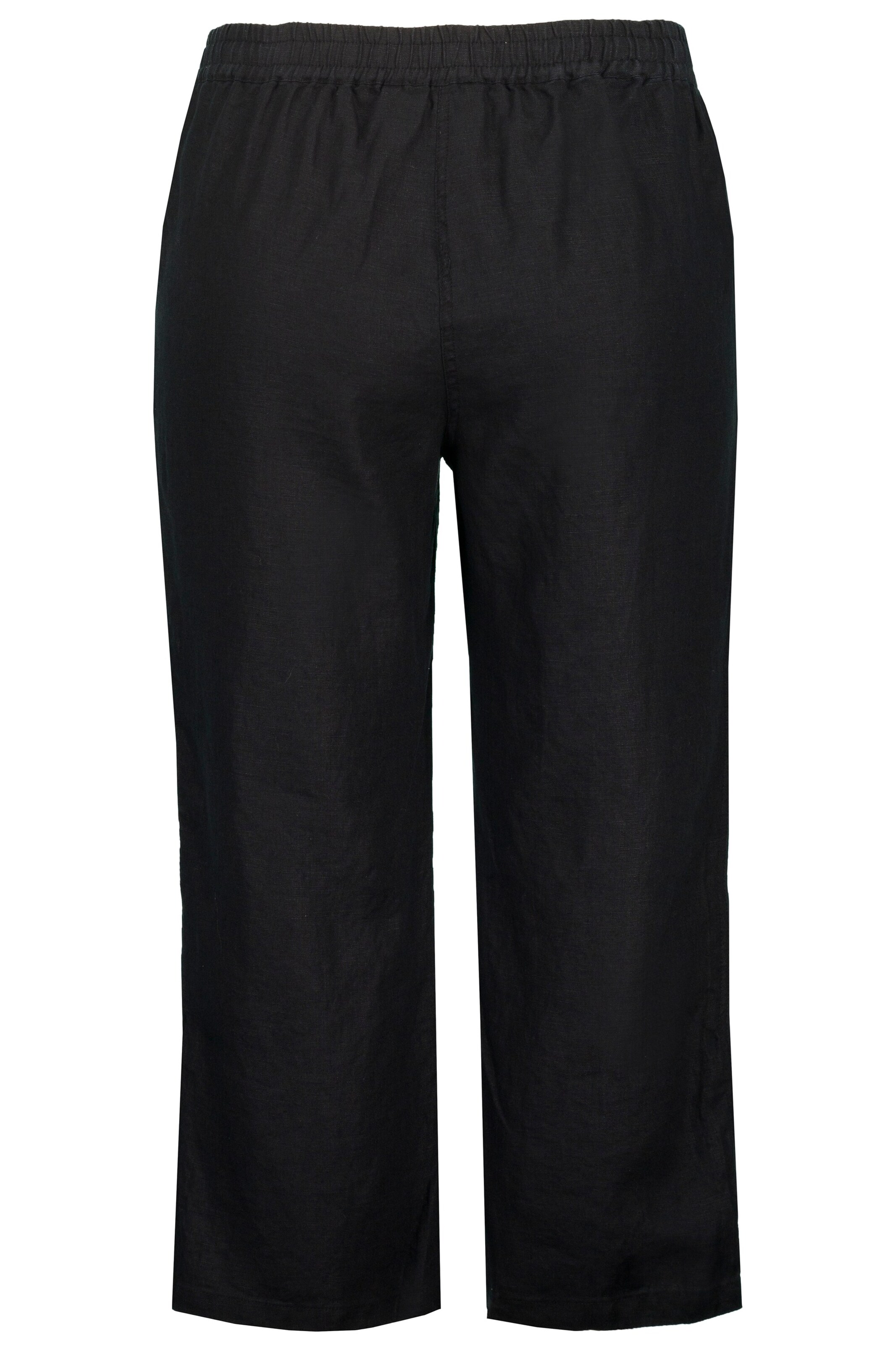 Ulla Popken Wide leg Broek in Zwart