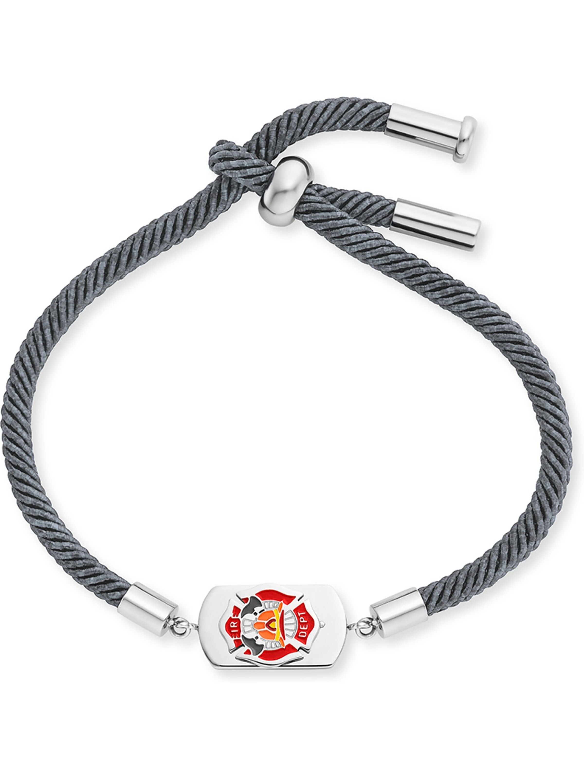 Engelsrufer Schmuck in Grau: Vorderseite