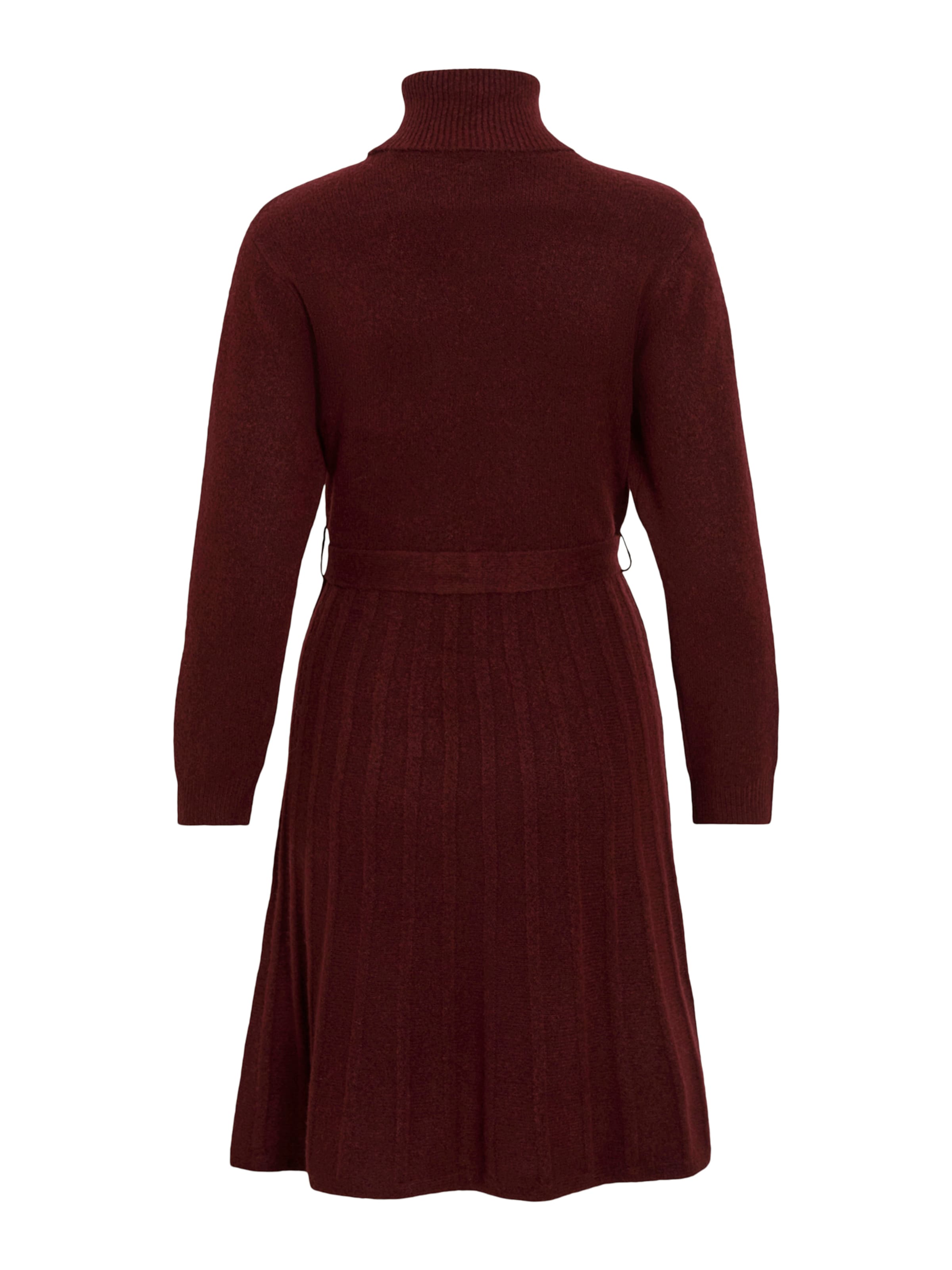 Robes en maille 'VITRINE' VILA en rouge