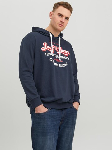 Jack & Jones PlusSweater majica - plava boja: prednji dio