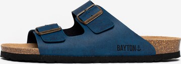 Zoccoletto di Bayton in blu: frontale