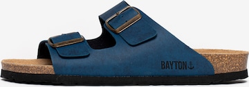 Bayton Pantolette in Blau: predná strana