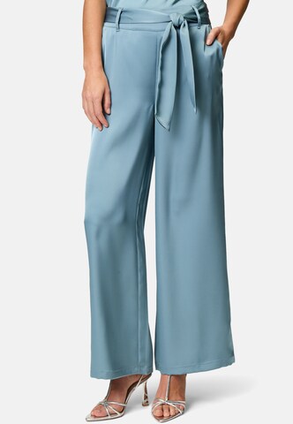 Wide leg Pantaloni di zero in blu: frontale
