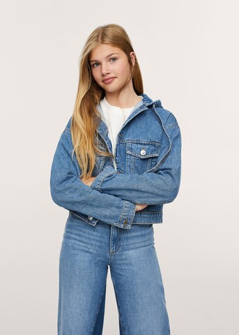 MANGO TEEN Jacke in Blau: Vorderseite