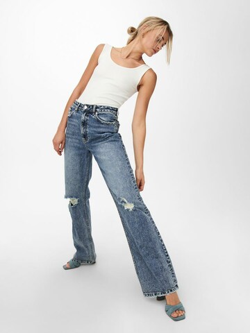 ONLY Flared Jeans 'Camille' in Blauw