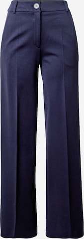 ESPRIT Trousers with creases in Blue: front