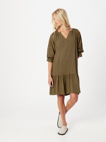 Freequent Dress 'LARA' in Green: front