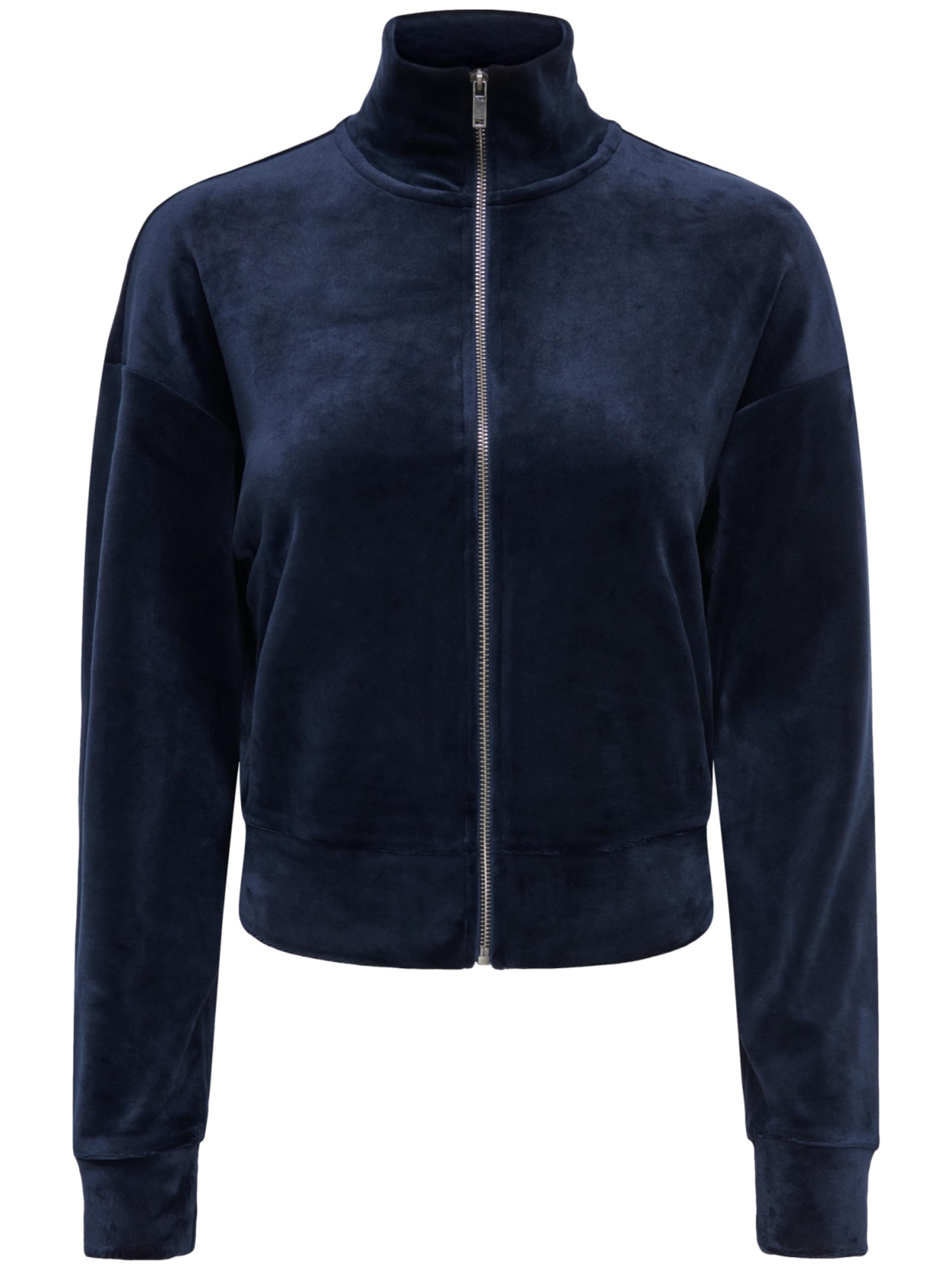 ONLY PLAY Sweatjacke 'Mia' in Blau: Vorderseite
