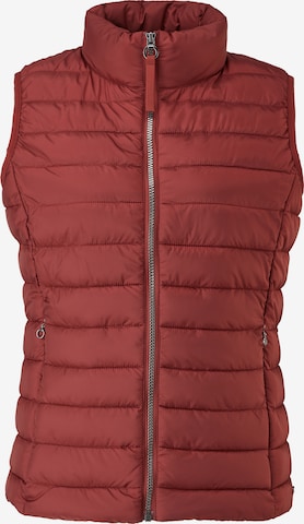 s.Oliver Vest in Red: front