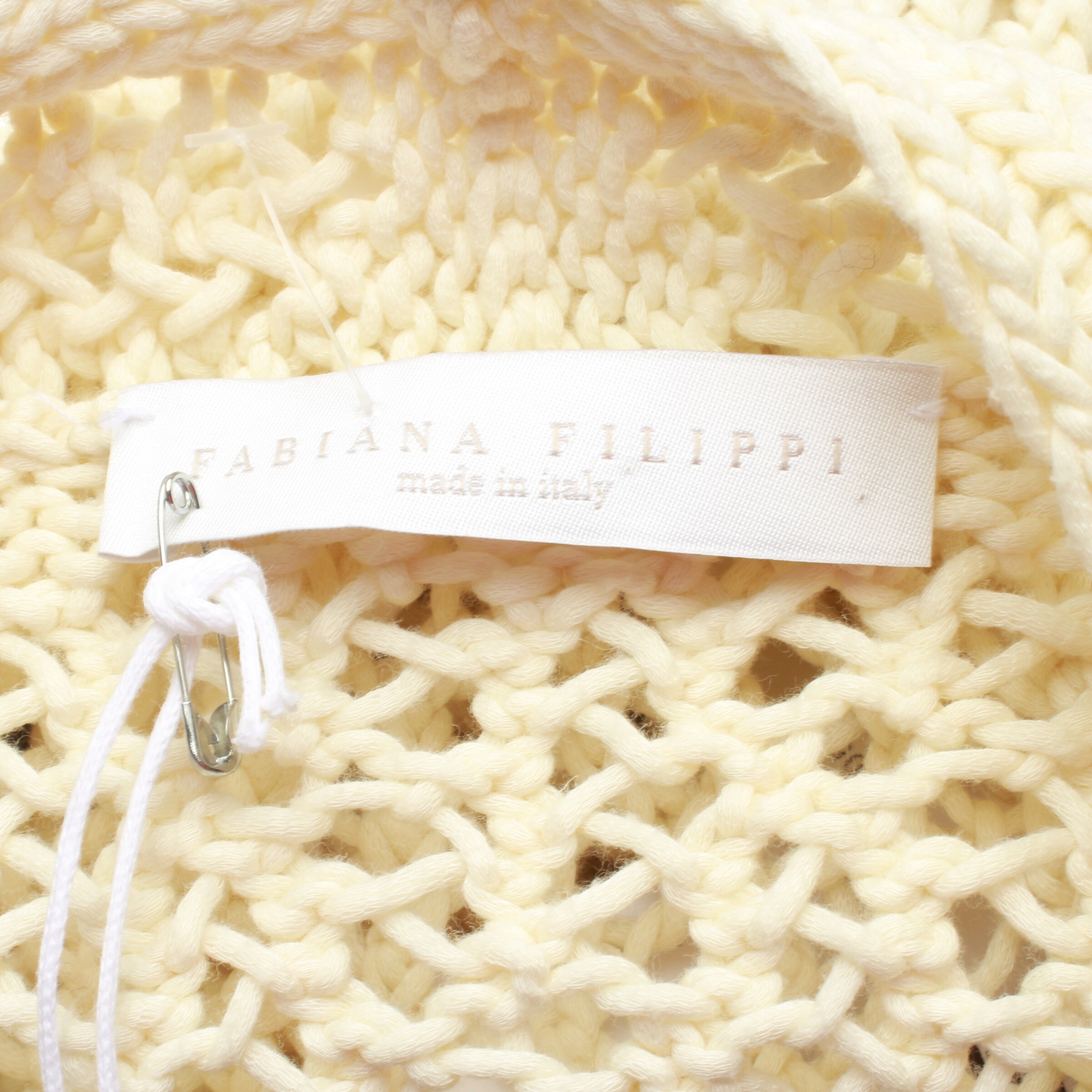 Fabiana Filippi Vest in L in White