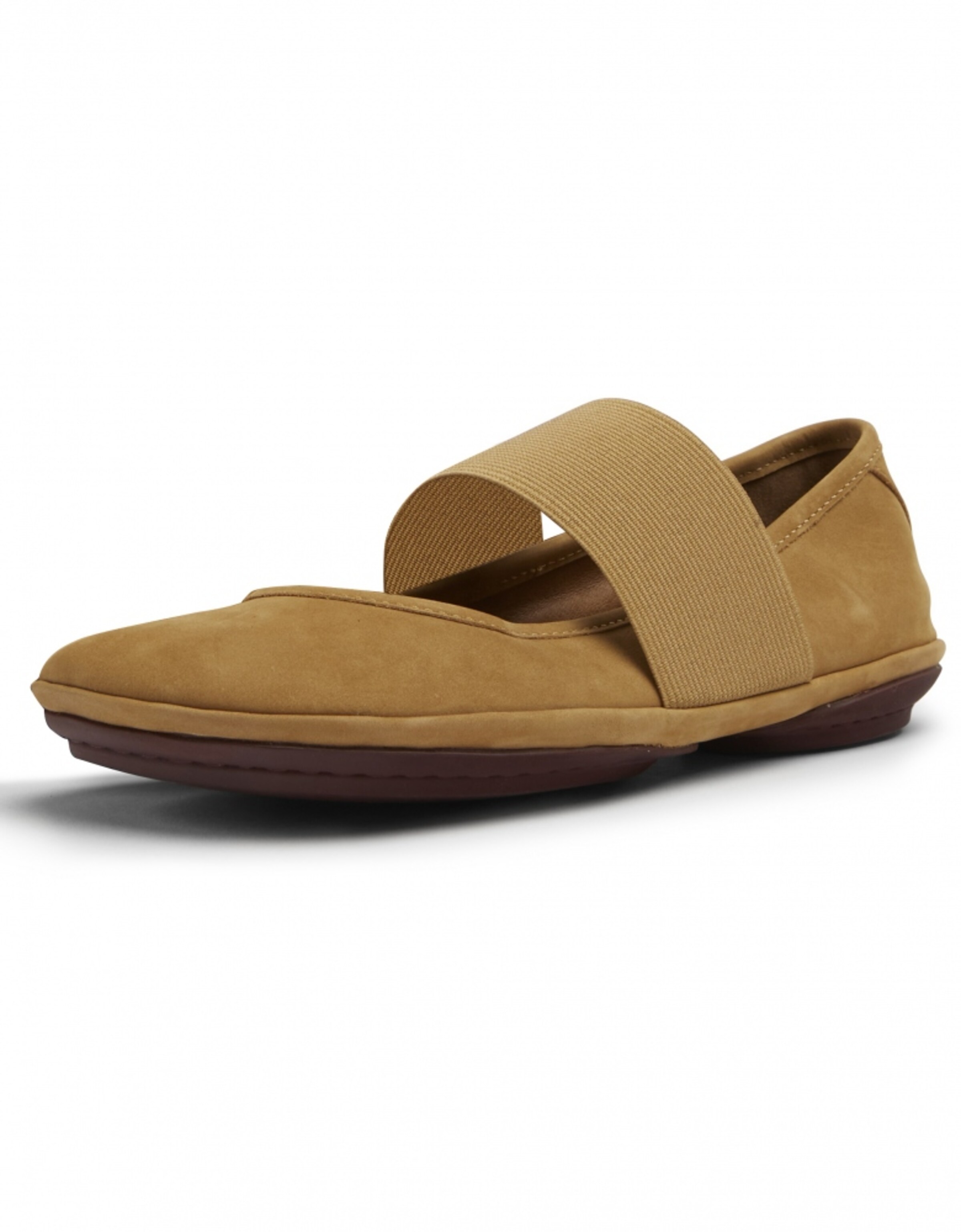 Ballerina con cinturino ' Right Nina ' di CAMPER in marrone: frontale