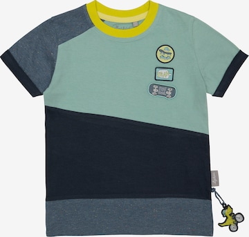SIGIKID T-Shirt 'Sporty Dino' in Blue: front