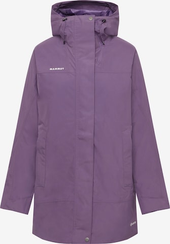 MAMMUT Jacke in Lila: Vorderseite