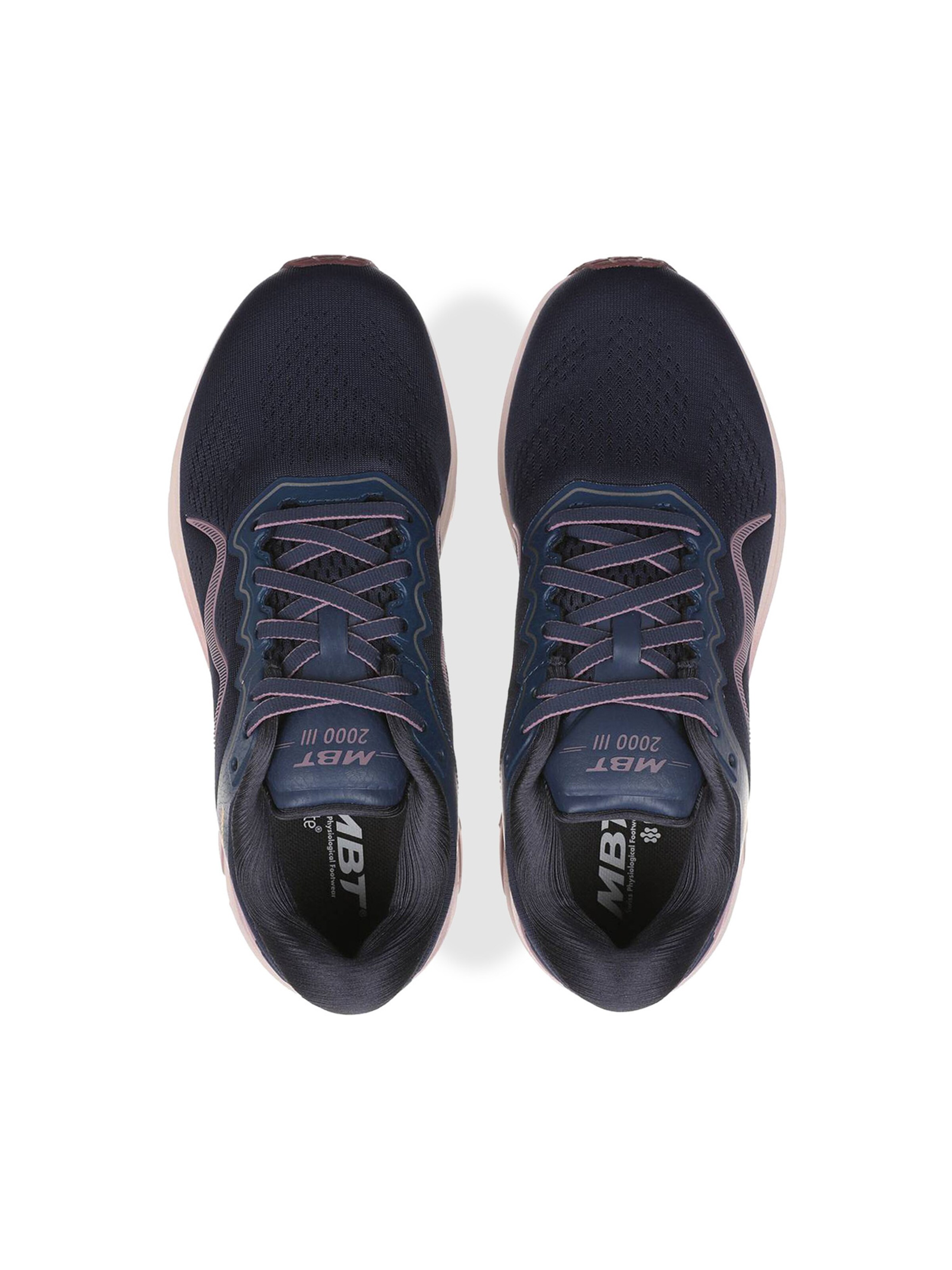MBT - Sapatilhas slip-on ' MBT-2000 III LACE UP ' em azul: topo