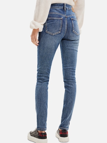 Coupe slim Jean 'VIENA' Desigual en bleu