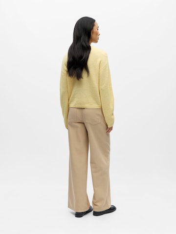 OBJECT - Cárdigan 'OBJAgate' en amarillo