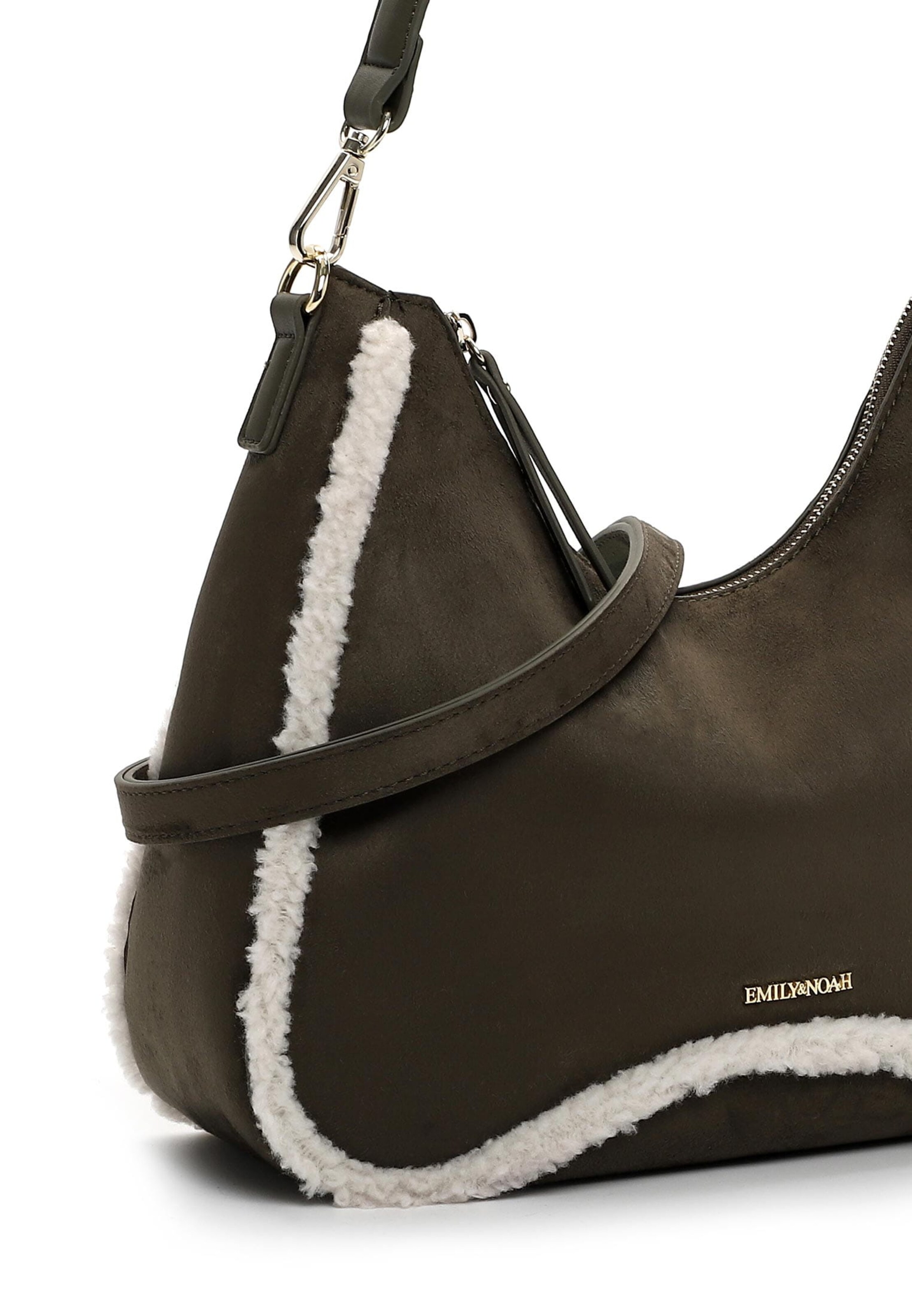 Borsa a tracolla 'Heiderose' di Emily & Noah in verde