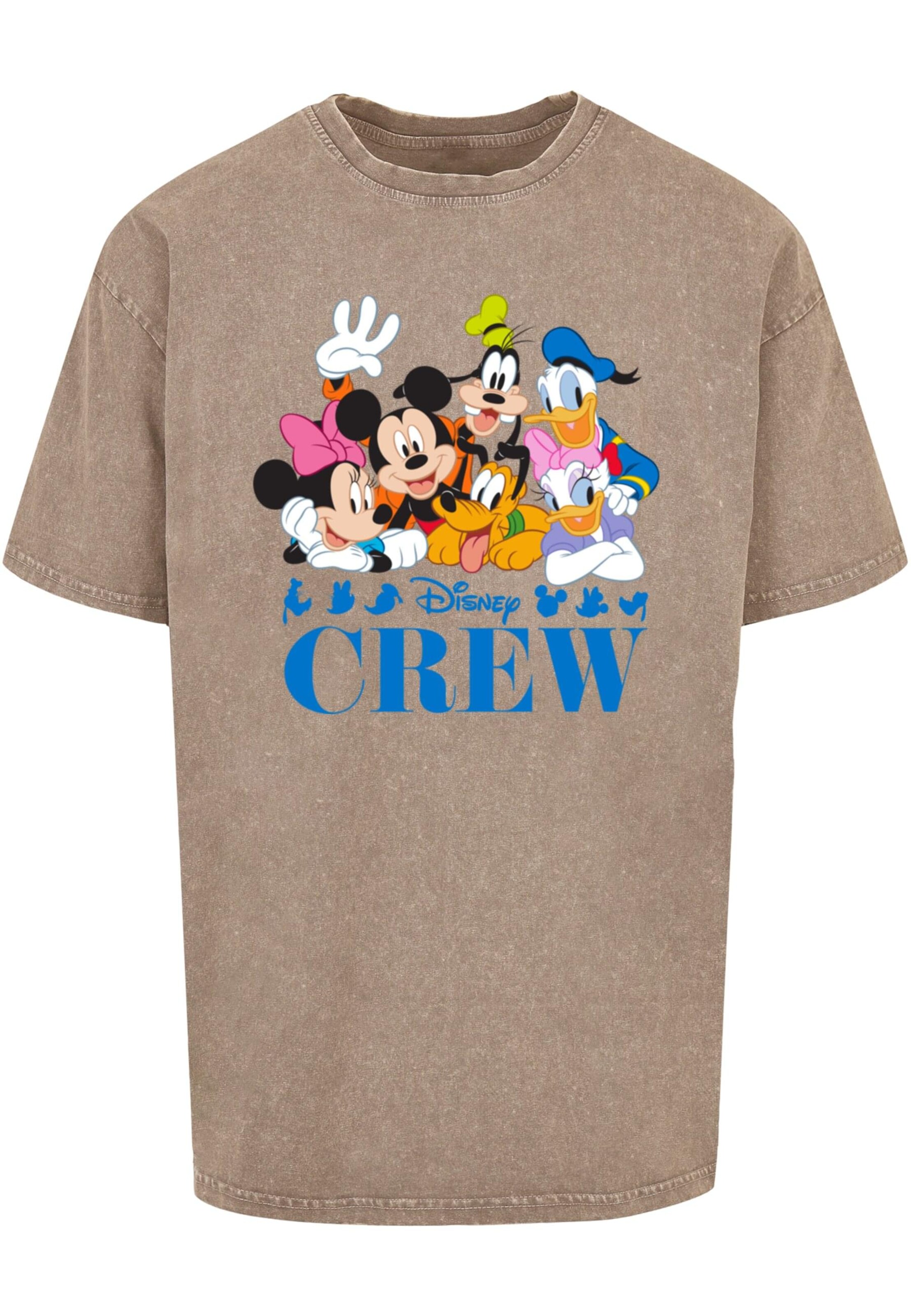 ABSOLUTE CULT Shirt 'Mickey Mouse - Disney Friends' in Beige: front