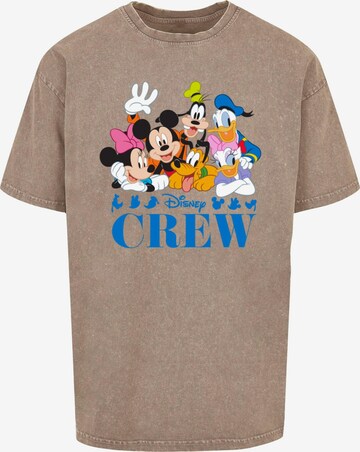 T-Shirt 'Mickey Mouse - Disney Friends' ABSOLUTE CULT en beige : devant