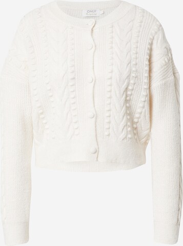 Cardigan 'NYNNE' ONLY en beige : devant