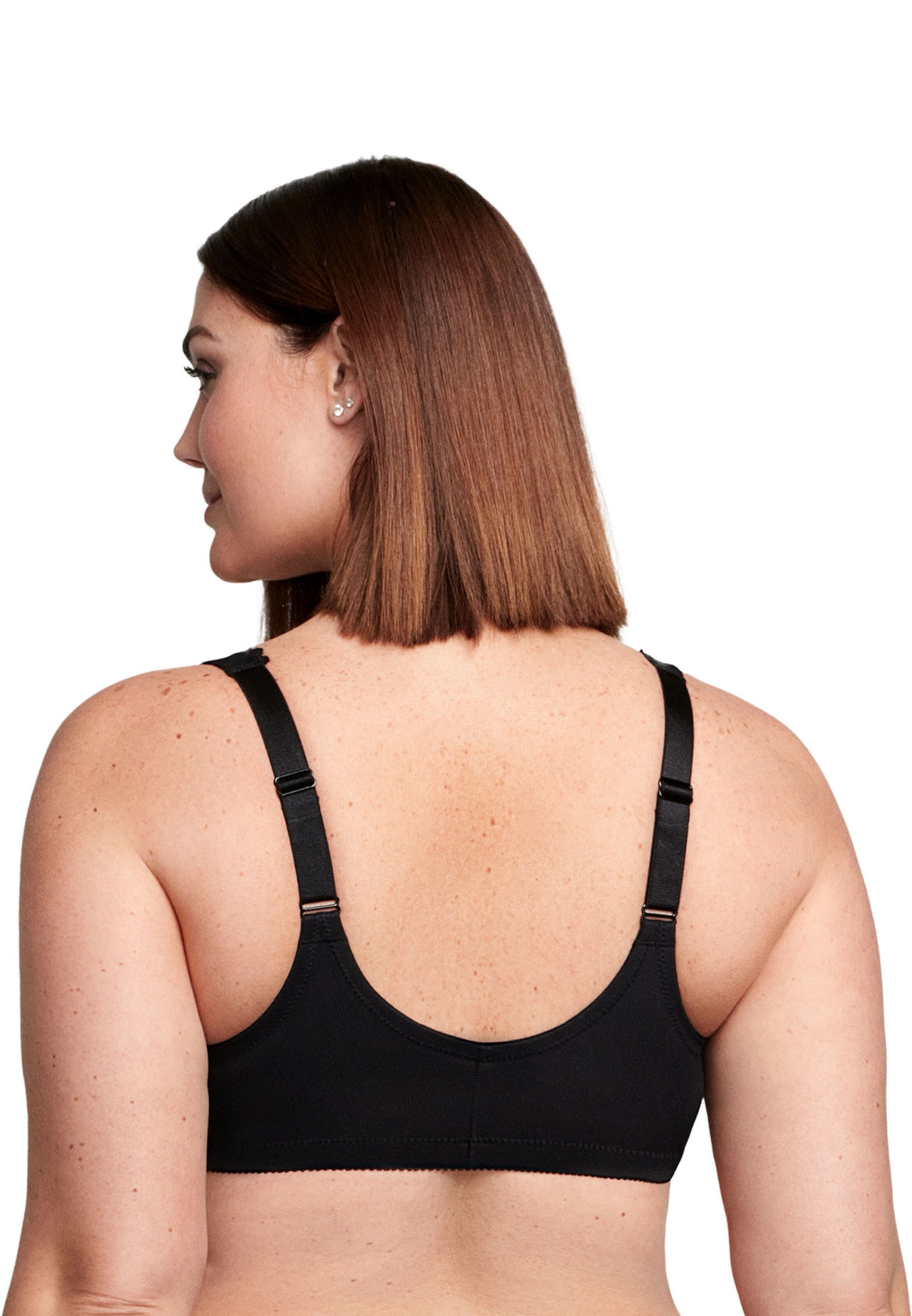 GLAMORISE T-shirt Bra in Black