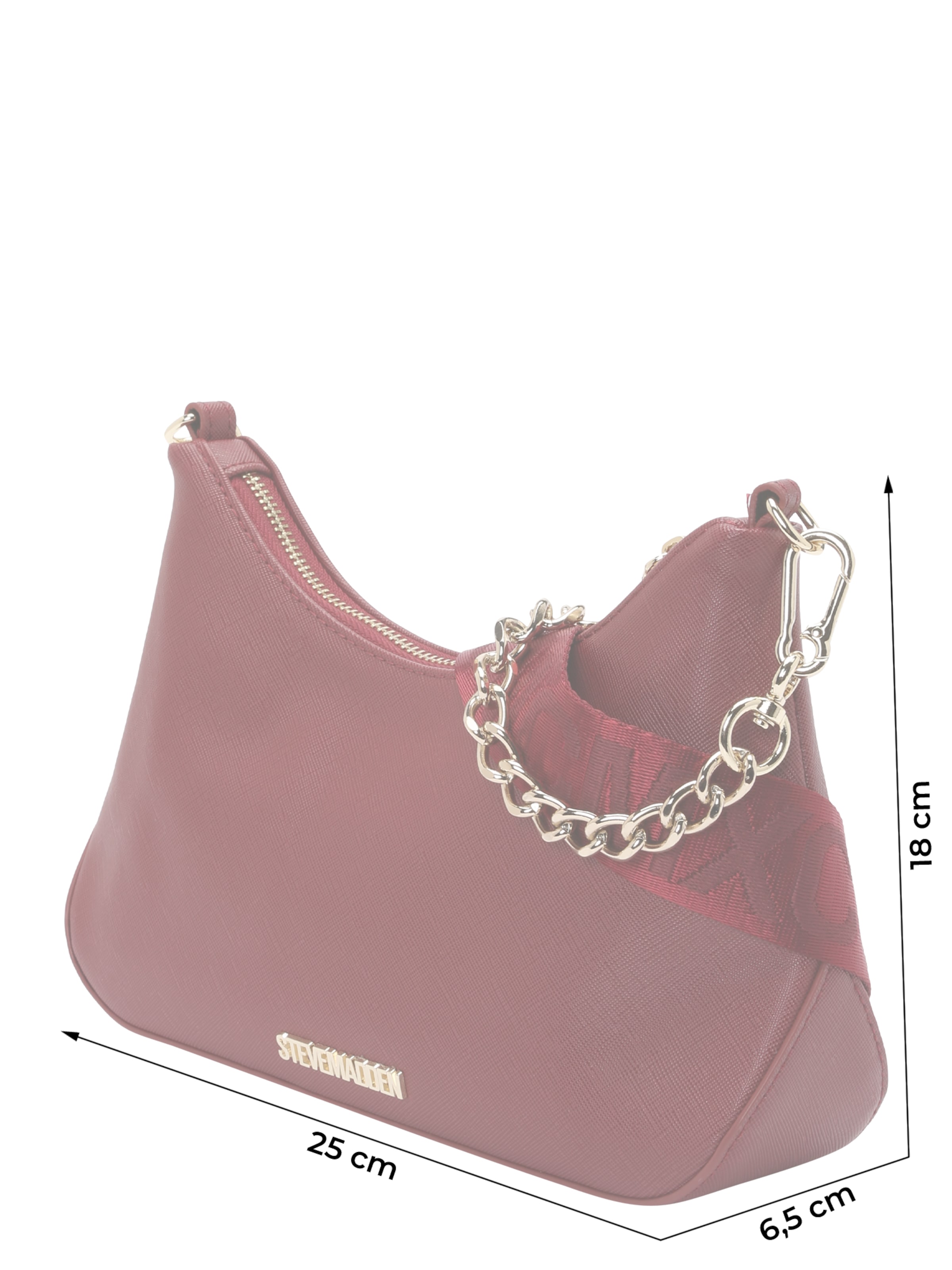 STEVE MADDEN Schoudertas 'Bsin' in Rood