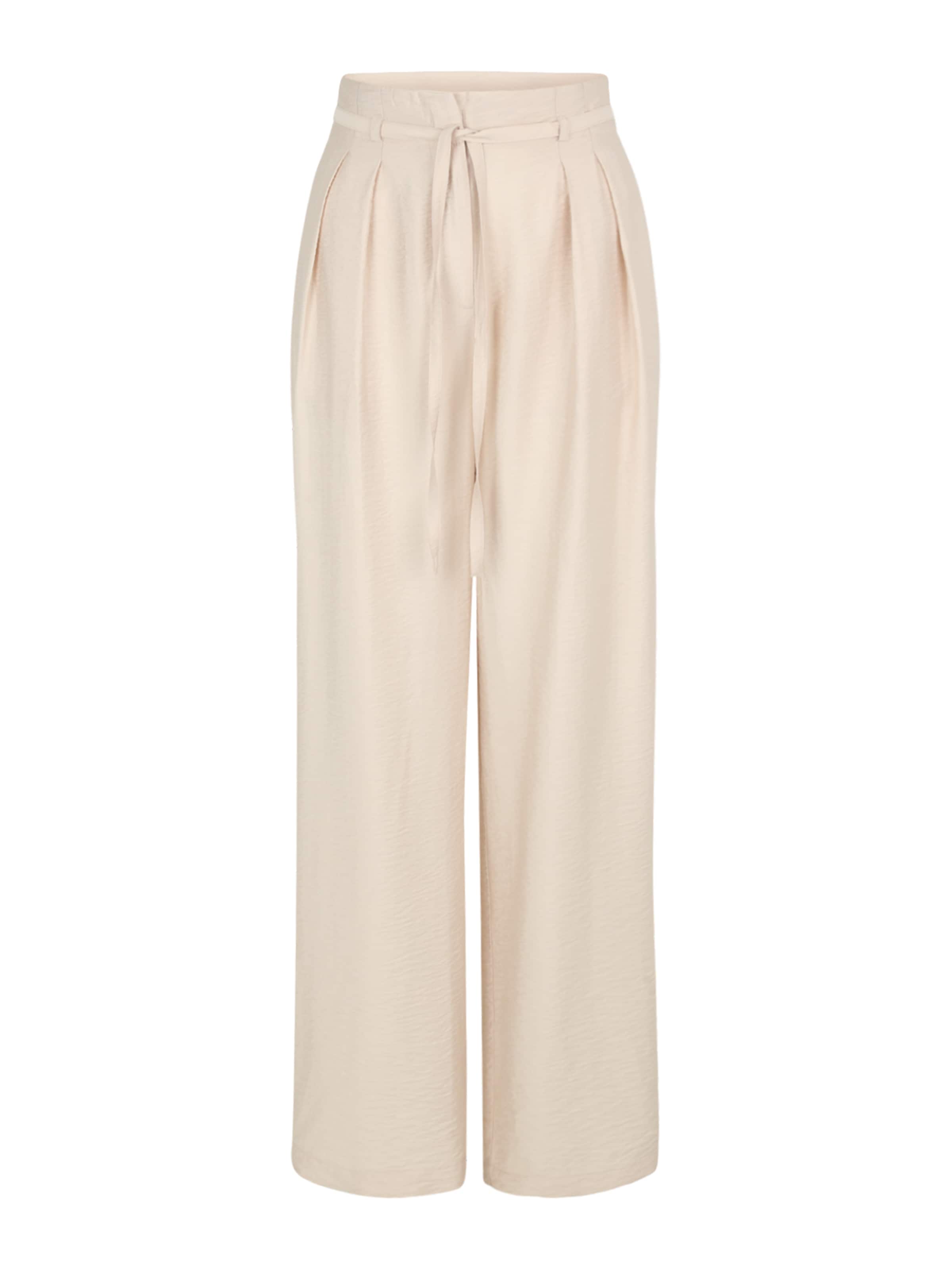 Wide leg Pantaloni con pieghe 'Farina' di Guido Maria Kretschmer Women in beige: frontale