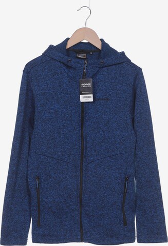 ICEPEAK Sweatshirt & Zip-Up Hoodie in M in Blue: front
