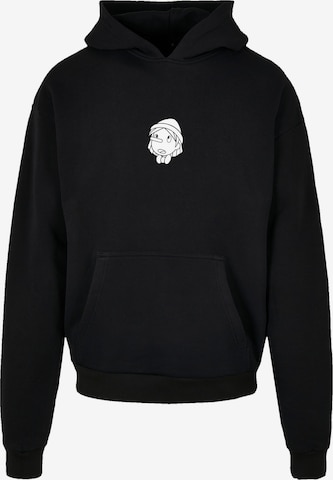 F4NT4STIC Sweatshirt 'Pinocchio Heroes of Childhood' in Zwart: voorkant