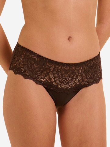 Simone Perele Boyshorts 'Caresse' in Brown