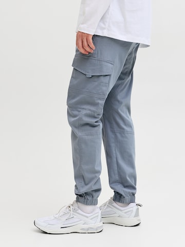 JACK & JONES Slimfit Cargobukser 'JJIPAUL JJFLAKE' i blå