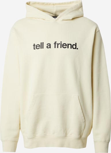 VANS Sweater majica 'TAF' u svijetložuta / crna, Pregled proizvoda