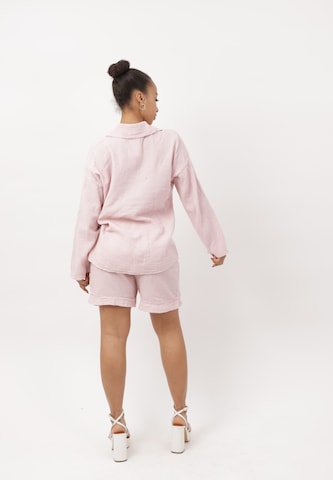 Completo pantalone di Elara in rosa