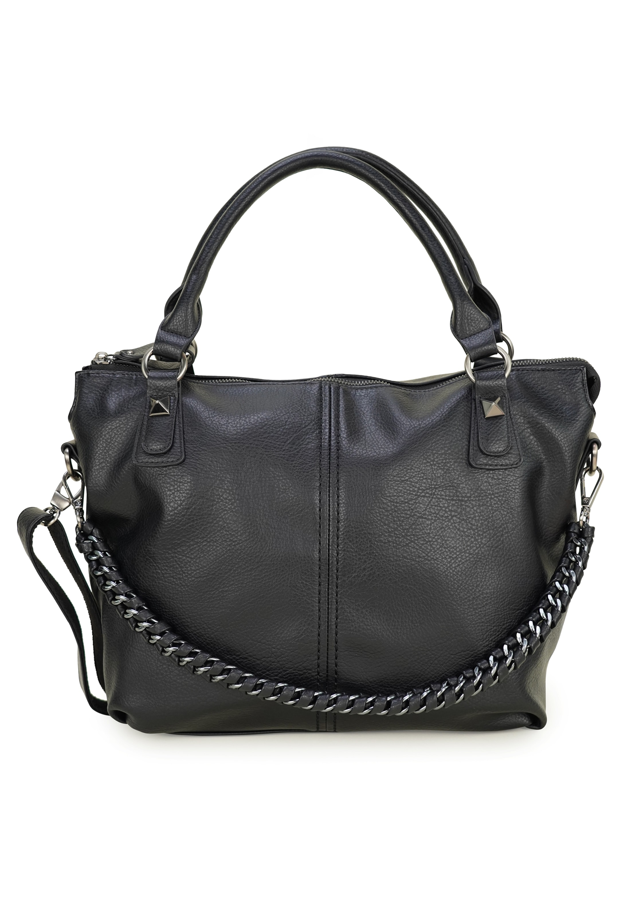 HARPA Schultertasche 'MAXX' in Schwarz: Vorderseite