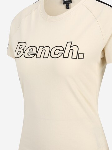 BENCH T-Shirt 'ALISE' in Beige