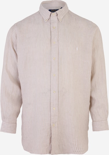 Marškiniai iš Polo Ralph Lauren Big & Tall, spalva – smėlio / balta, Prekių apžvalga